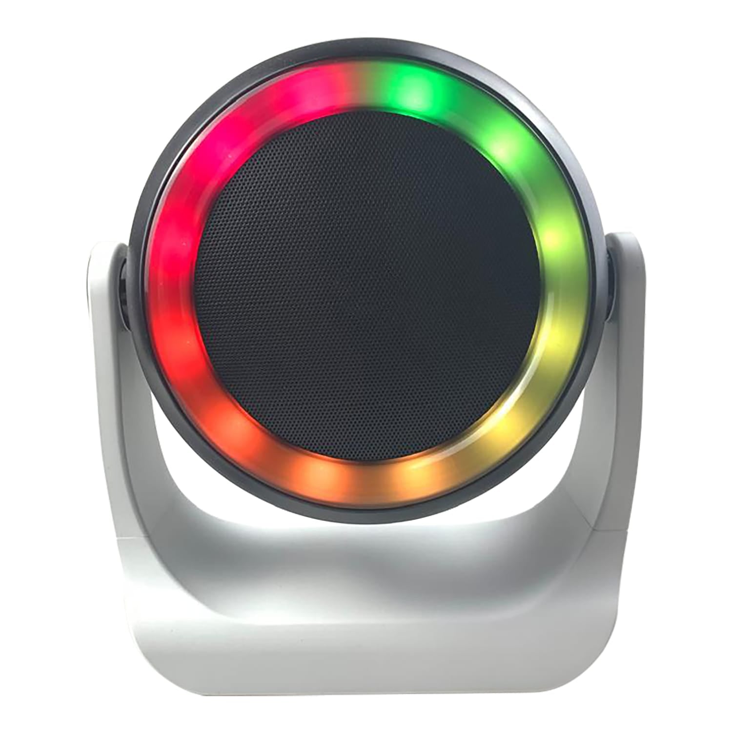 RCA 10-Watt BEAT-3 Micro Boom Portable Bluetooth Flame Mini Speaker with TWS, RGB Lights, USB/microSD Card, FM Radio, up to 6 Hours Play Time