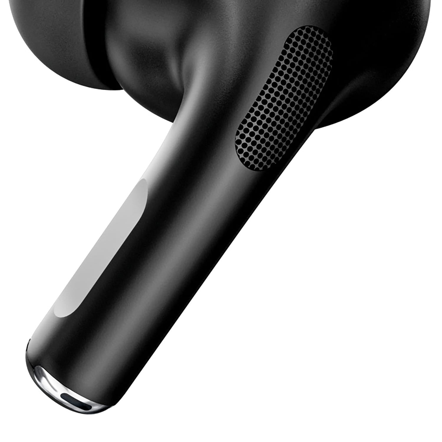 RCA WAVE-48 TWS Bluetooth In-Ear Earbuds with Mics, On-Ear Controls, ANC, Charging Case with Screen, up to 20 Hours Play Time, Black