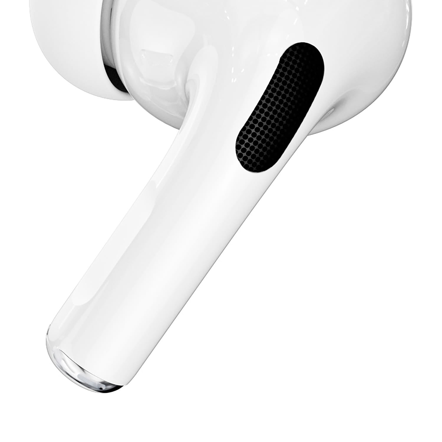 RCA WAVE-48 TWS Bluetooth In-Ear Earbuds with Mics, On-Ear Controls, ANC, Charging Case with Screen, up to 20 Hours Play Time, White