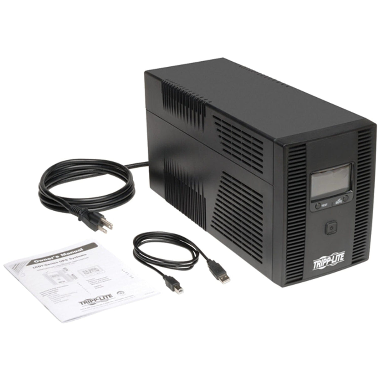 Tripp Lite by Eaton 10-AC Outlet and LAN/Coax 1500-VA/810-Watt OmniSmart Line-Interactive UPS Tower, AVR and 650-Joules Surge Protection, 6-Ft. Cord