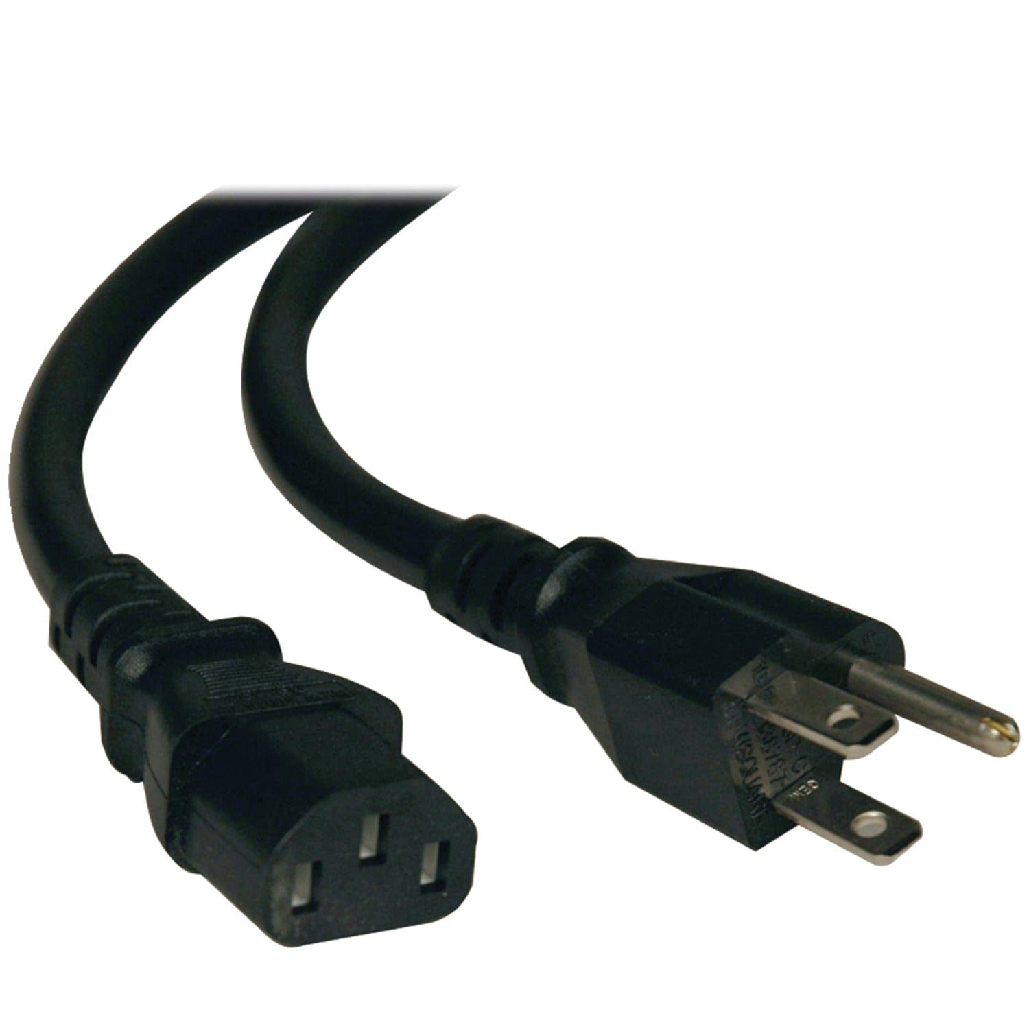 Tripp Lite by Eaton 18-AWG 10-Amp Universal Computer Power Cord, 10 Ft.
