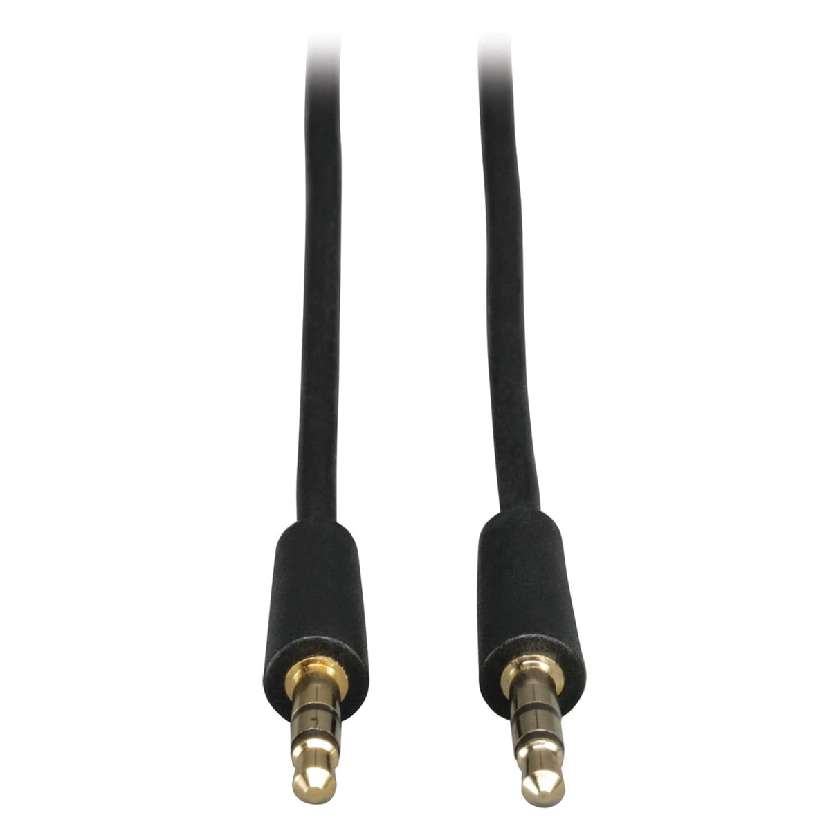 Tripp Lite by Eaton 3.5-mm Male/Male Stereo Cable for Microphones, Speakers, and Headphones, Black, 50 Ft.