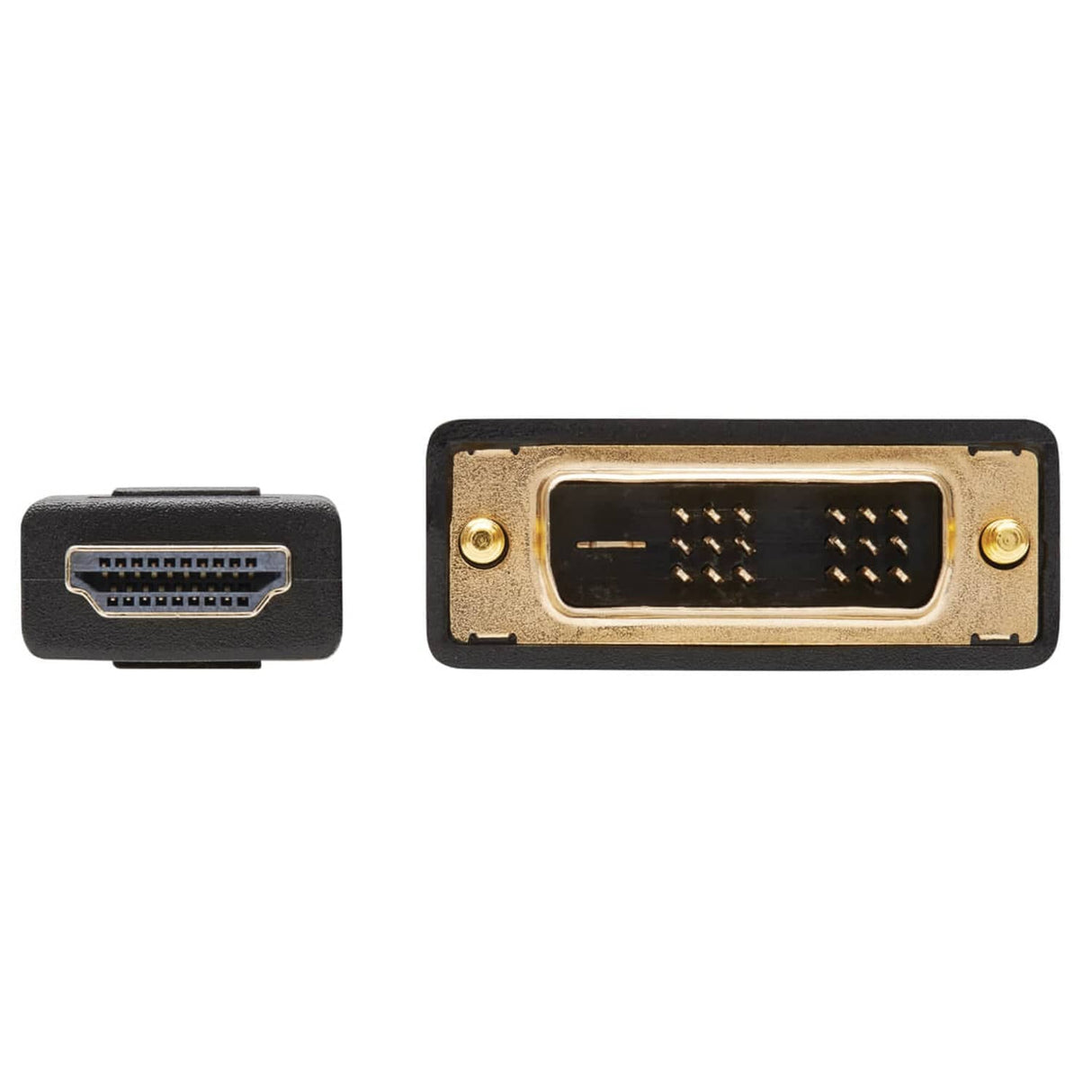 Tripp Lite by Eaton 1080p HDMI Male to DVI-D Male Video Adapter Cable, 6 Ft., Black, P566-006