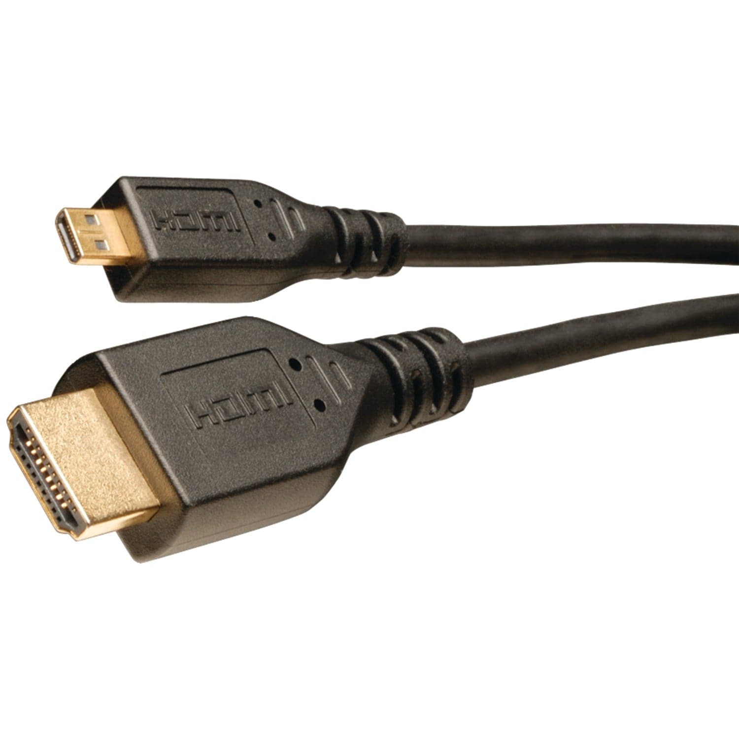 Tripp Lite by Eaton 1080p HDMI Male to Micro HDMI Male High-Speed with Ethernet A/V Cable, Black, 6 Ft.