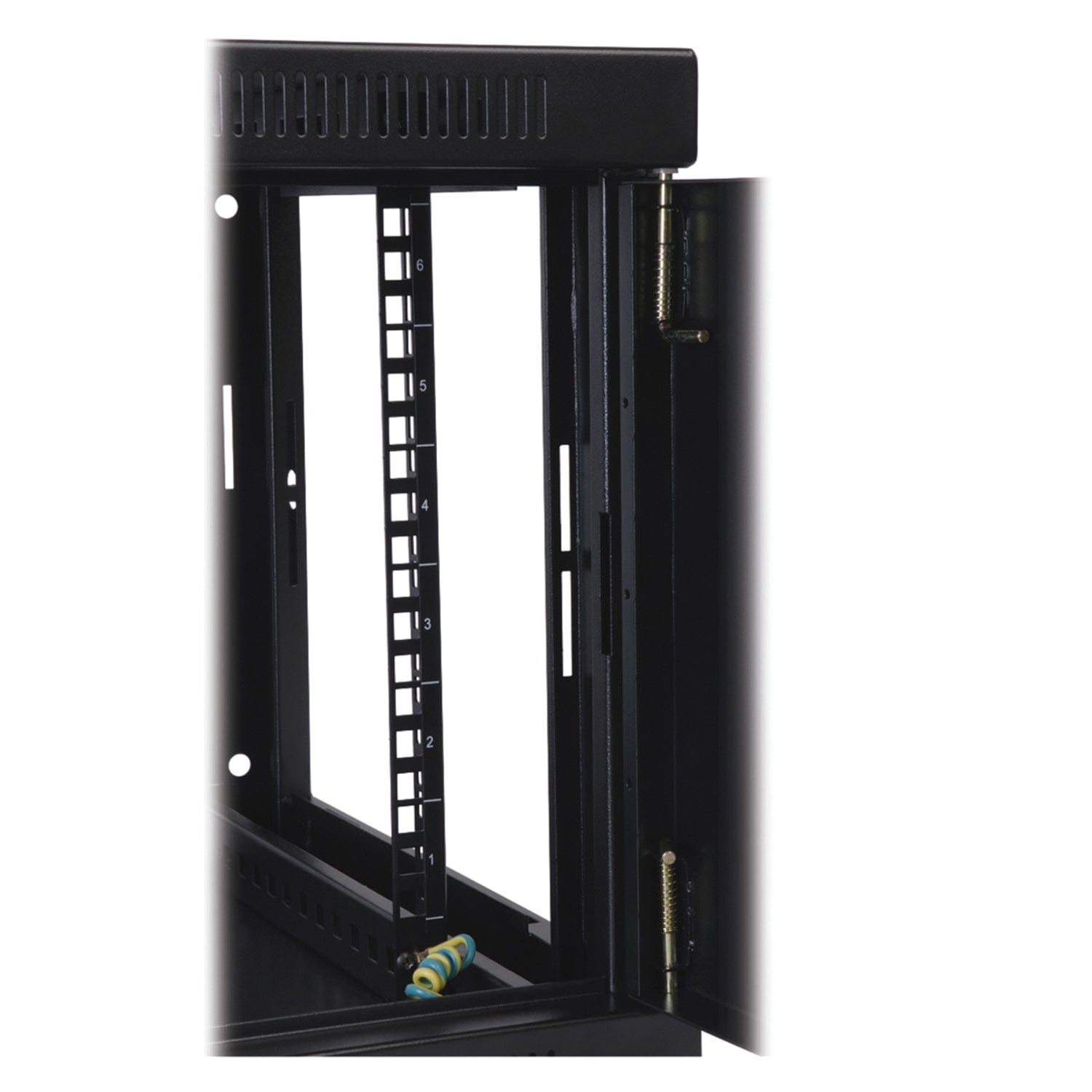 Tripp Lite by Eaton SmartRack 6U Low-Profile Switch-Depth Wall-Mount Mini Rack Enclosure Cabinet with Clear Acrylic Window, SRW6UG