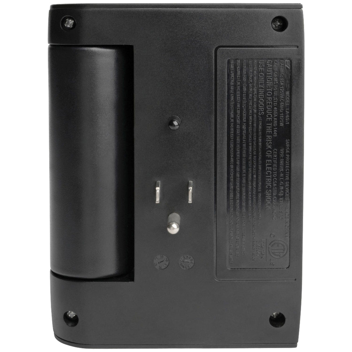 Tripp Lite by Eaton 3-AC Swiveling Outlet, 3-AC Fixed Outlet, and 2-USB Port 1200-Joules Surge Protector Wall Tap, SWIVEL6USB