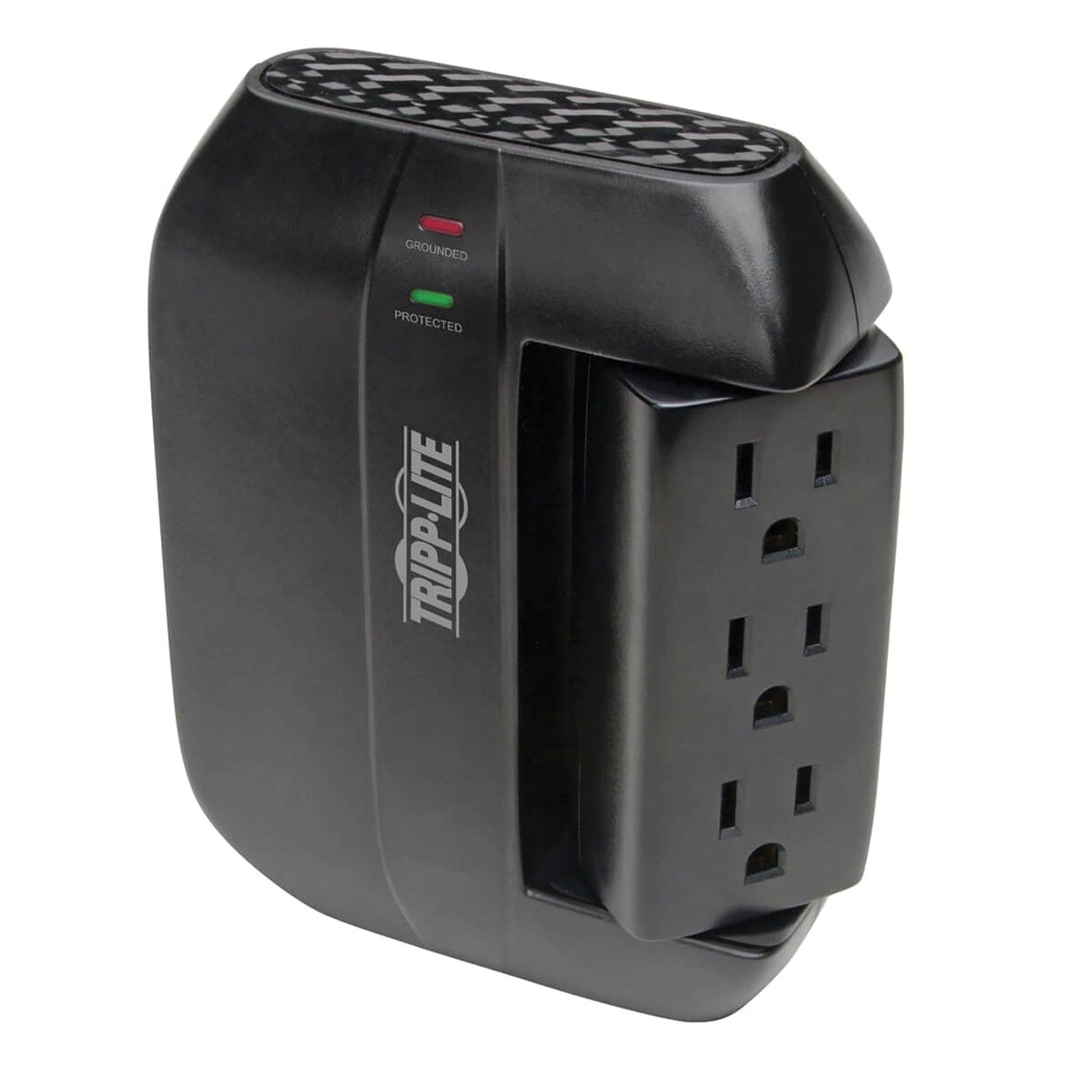 Tripp Lite by Eaton 3-AC Swiveling Outlet and 3-AC Fixed Outlet 1200-Joules Protect It! Surge Protector Wall Tap, SWIVEL6
