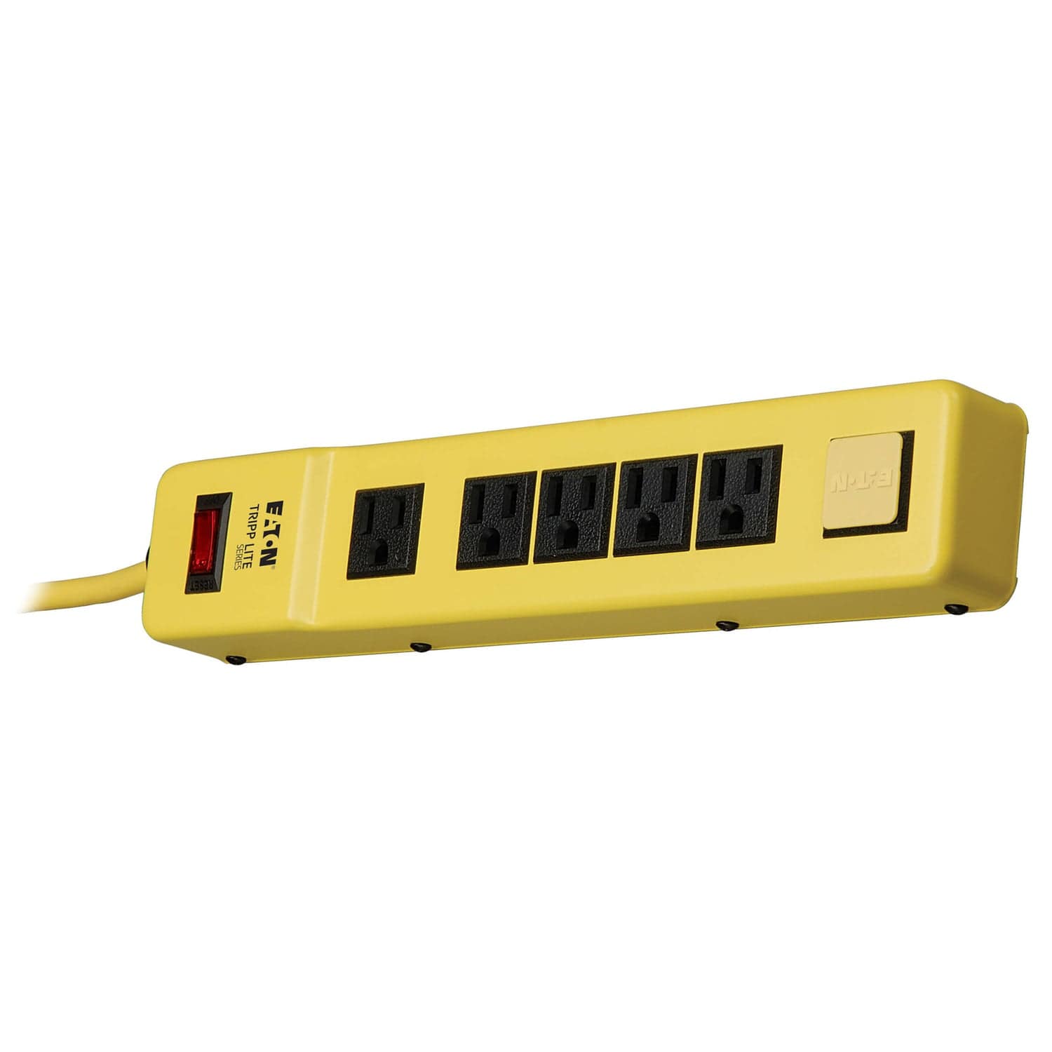 Tripp Lite by Eaton 6-AC Outlet Power It Power Strip with Safety Covers, 6-Ft. Cord with Straight Plug, TLM626NS