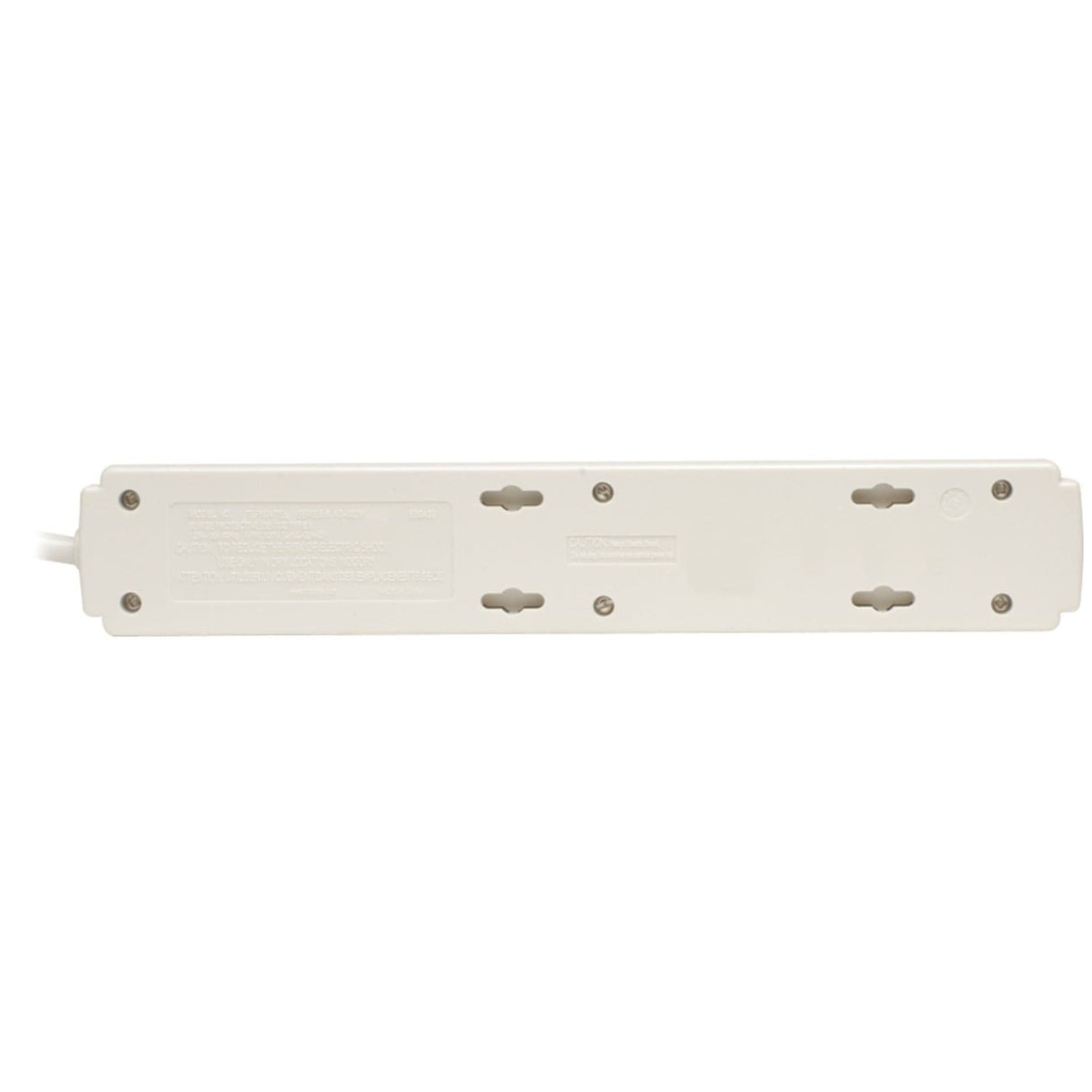 Tripp Lite by Eaton 6-AC Outlet and Telco 790-Joules Protect It! Surge Protector Power Strip, 4-Ft. Cord with Straight Plug, TLP604TEL