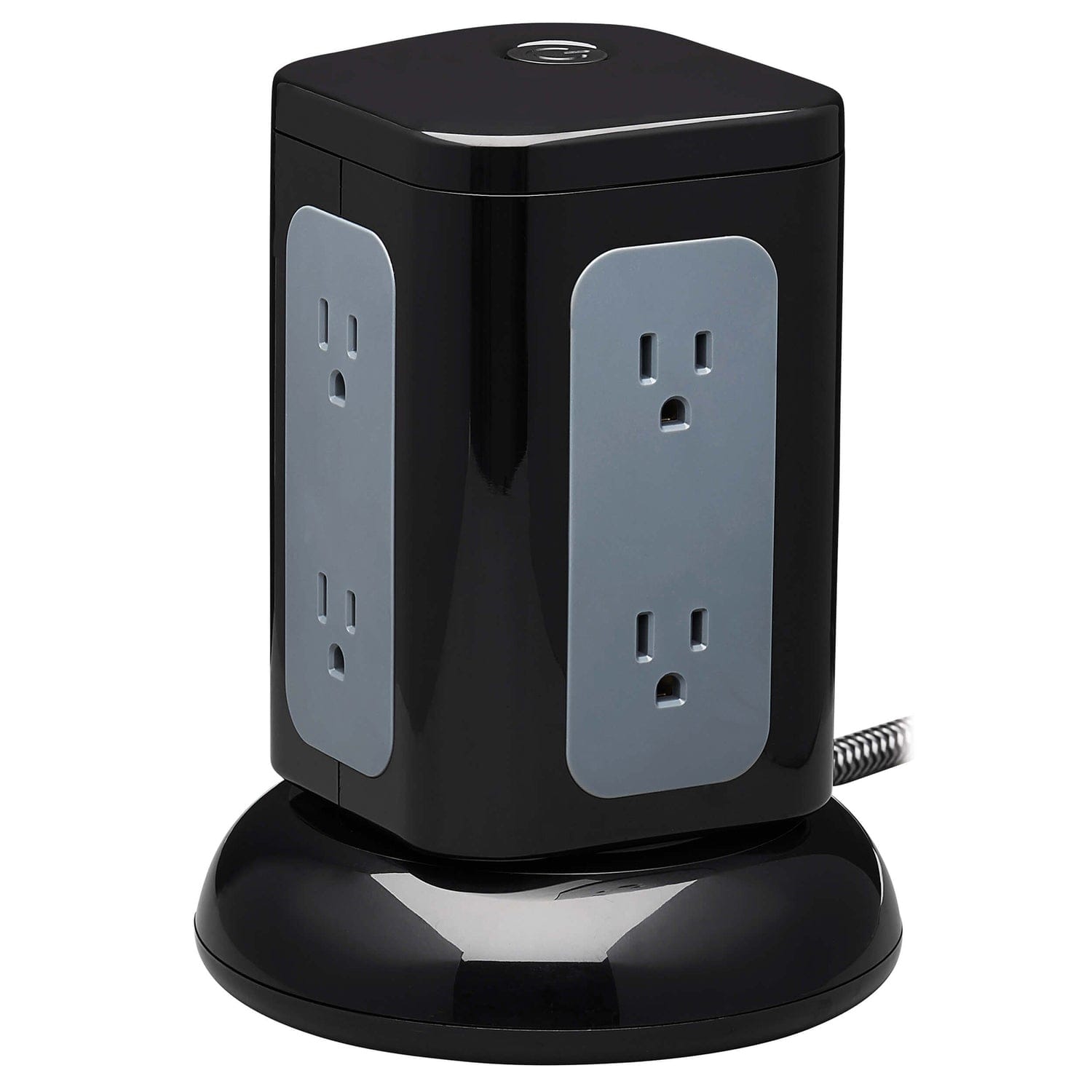 Tripp Lite by Eaton 6-AC Outlet and 4-USB Port 1800-Joules Protect It! Surge Protector Tower, 8-Ft. Braided Cord, TLP606UCTOWER