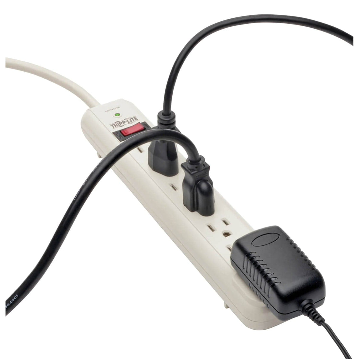 Tripp Lite by Eaton 7-AC Outlet 1080-Joules Protect It! Surge Protector Power Strip, 25-Ft. Cord with Straight Plug, TLP725