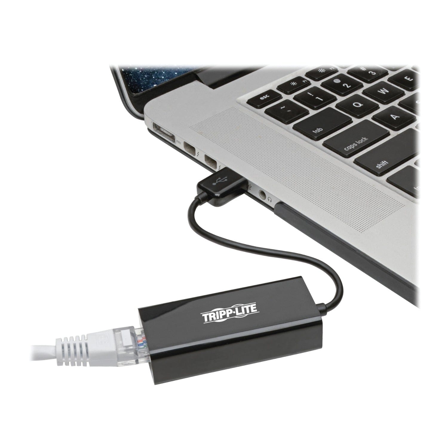 Tripp Lite by Eaton USB 2.0 to RJ45 Ethernet NIC Network Adapter, U236-000-R