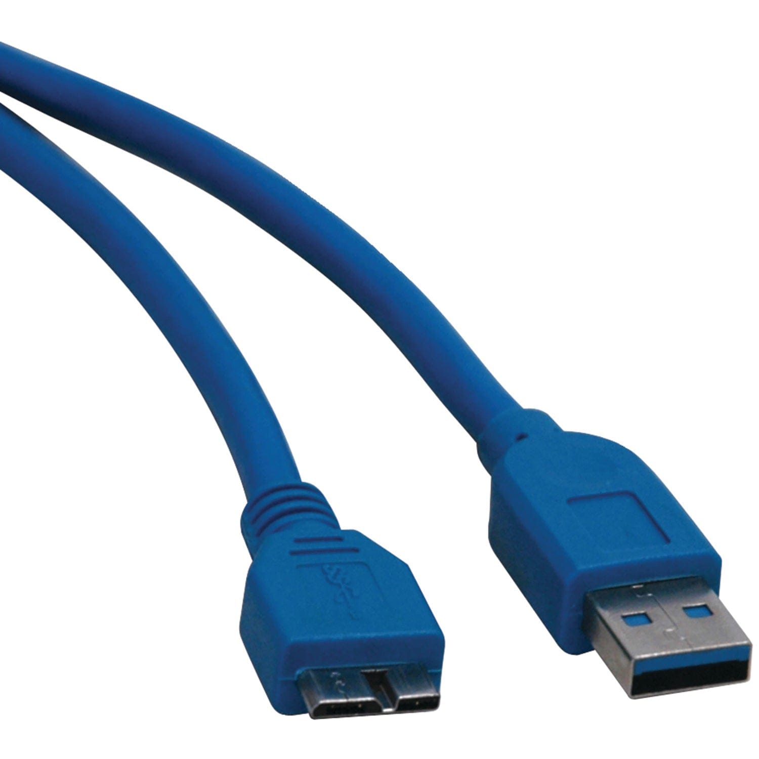 Tripp Lite by Eaton SuperSpeed USB 3.0 Cable, A Male/Micro B Male, 6 Ft., Blue, U326-006