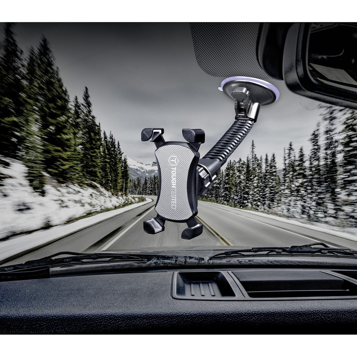 ToughTested Mammoth Windshield Mount with Claw Grip Holder