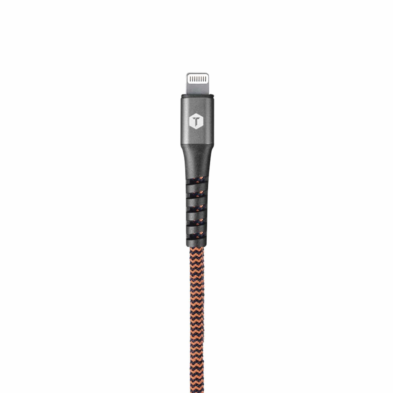 ToughTested Charge and Sync Braided USB Type-A to Lightning Cable, 6 Ft.
