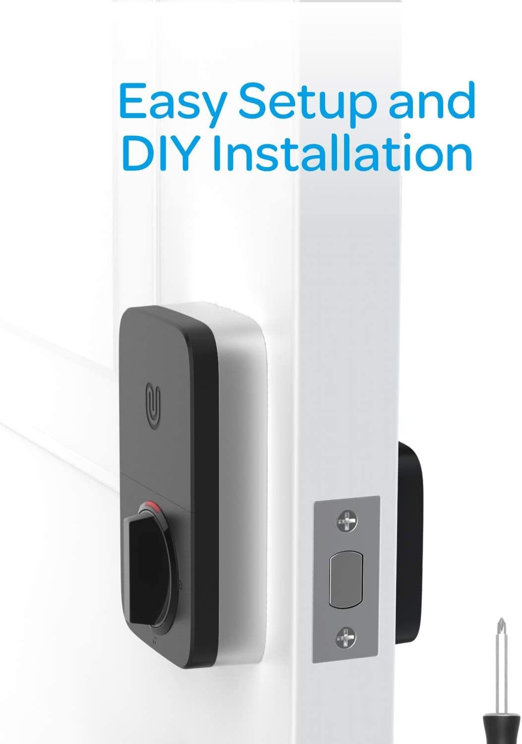 Ultraloq U-Bolt-Pro Bluetooth Enabled Fingerprint and Keypad Smart Deadbolt