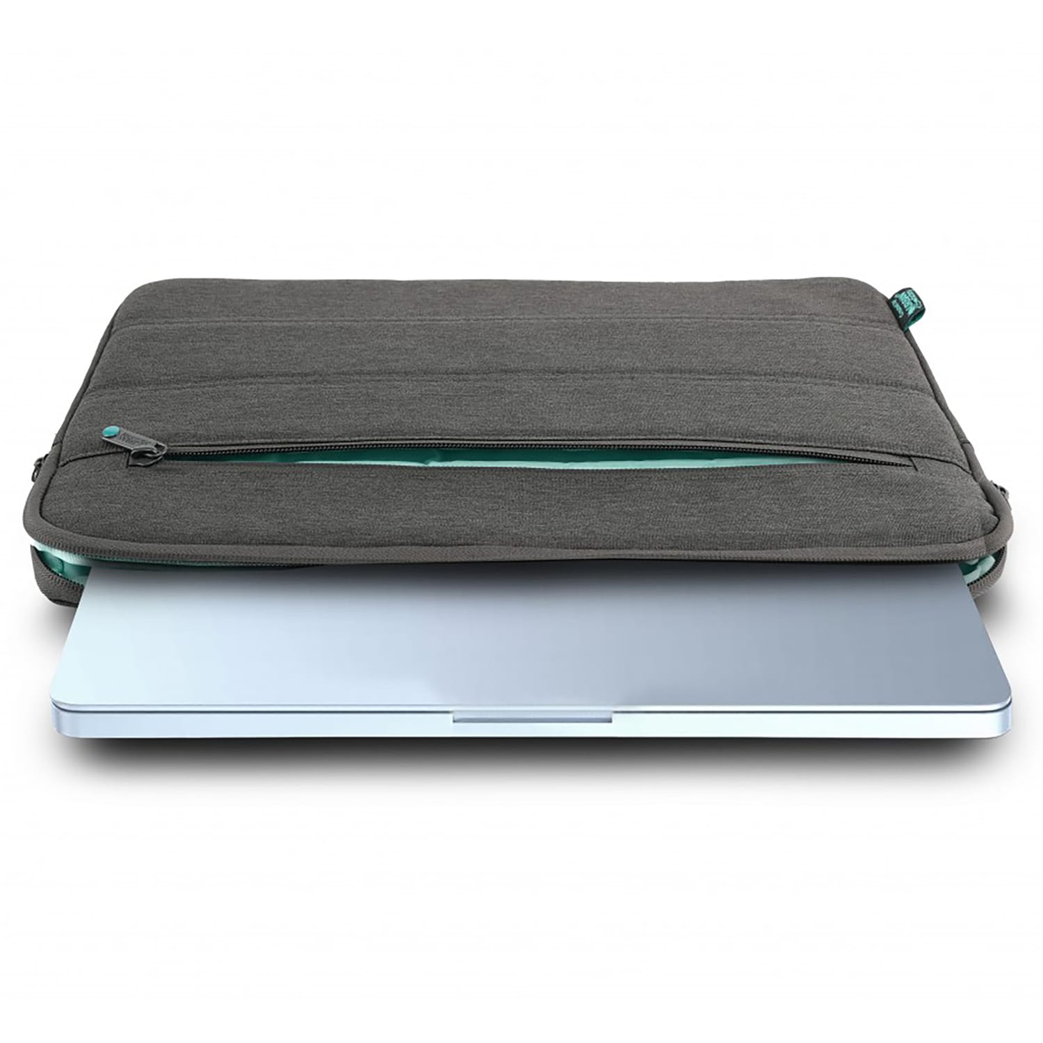 Urban Factory 15/16-In. GREENEE Eco-Friendly Reinforced Notebook Sleeve, Multiple Compartments, 15/16 In.