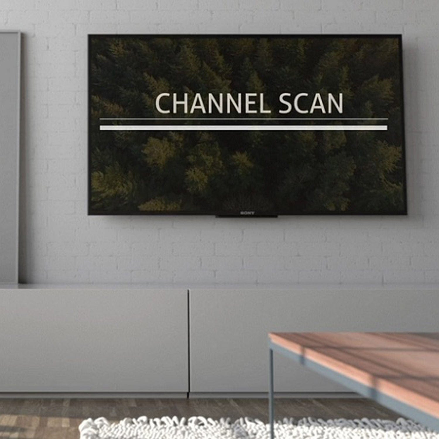 One For All Ultra-Thin Indoor Digital TV Antenna with up to 30-Mile Reception Range, 15520