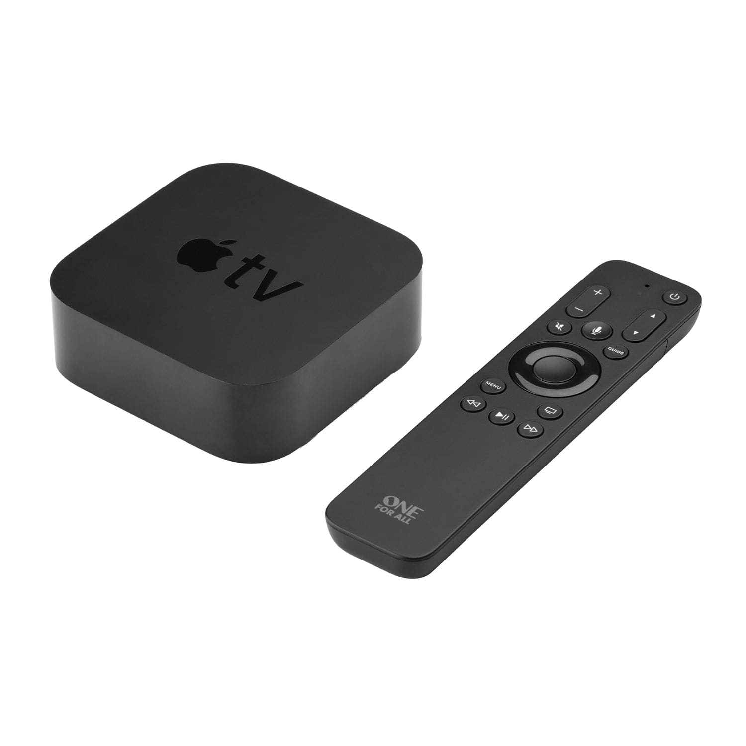 One For All URC1110 3-Device Apple TV Remote, Black
