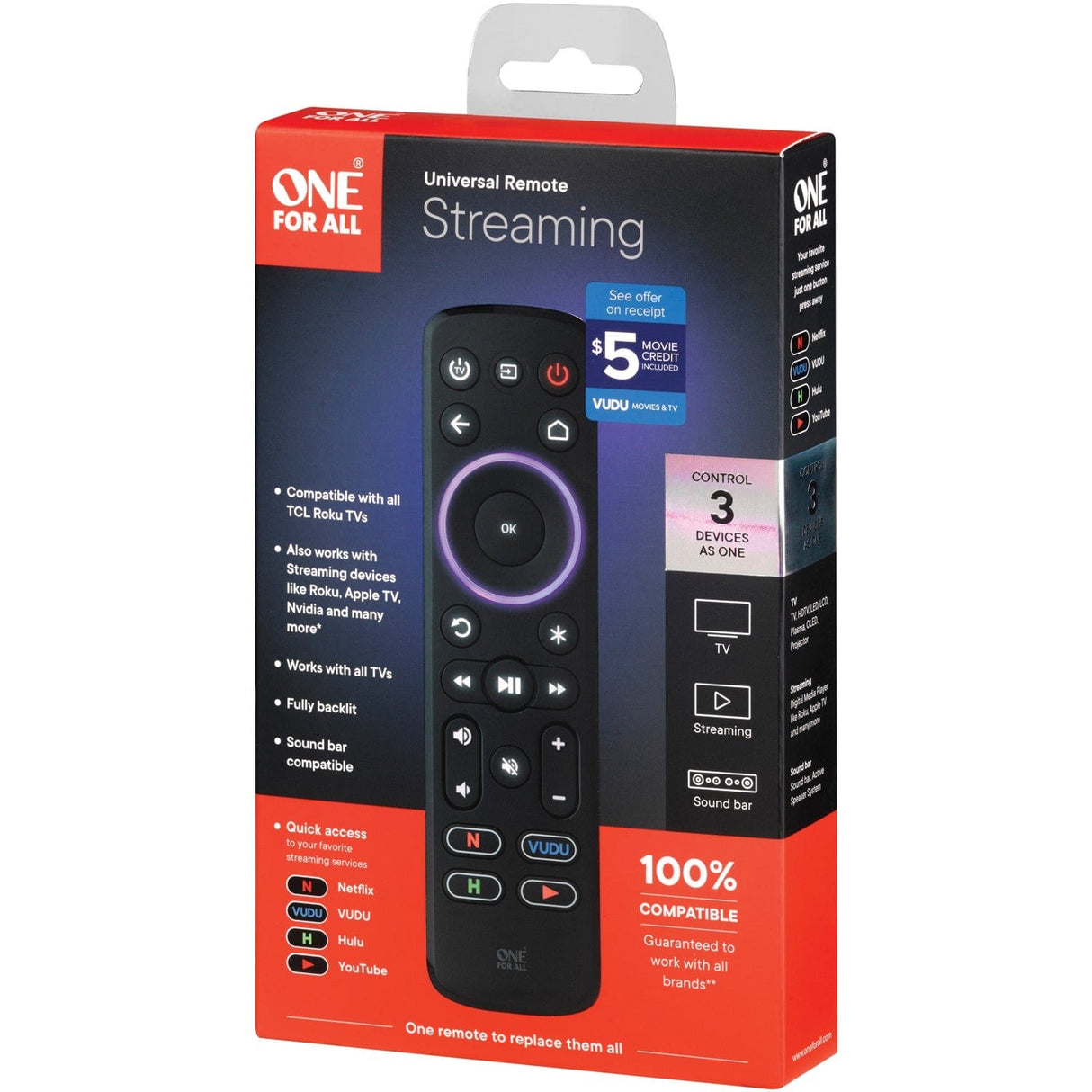One For All Streamer Remote