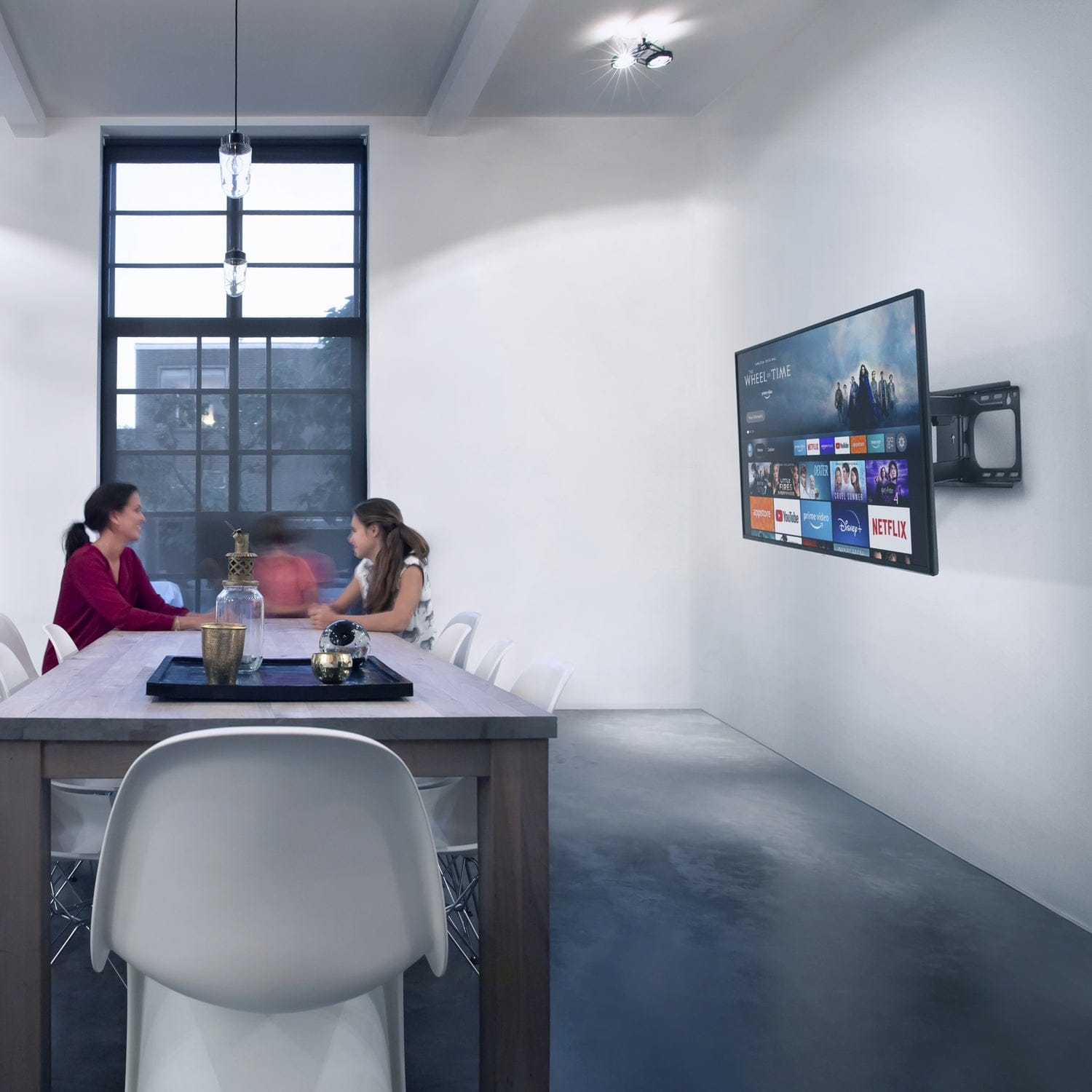 One For All SOLID Series 42-In. to 100-In. Universal Full-Motion TV Wall Mount