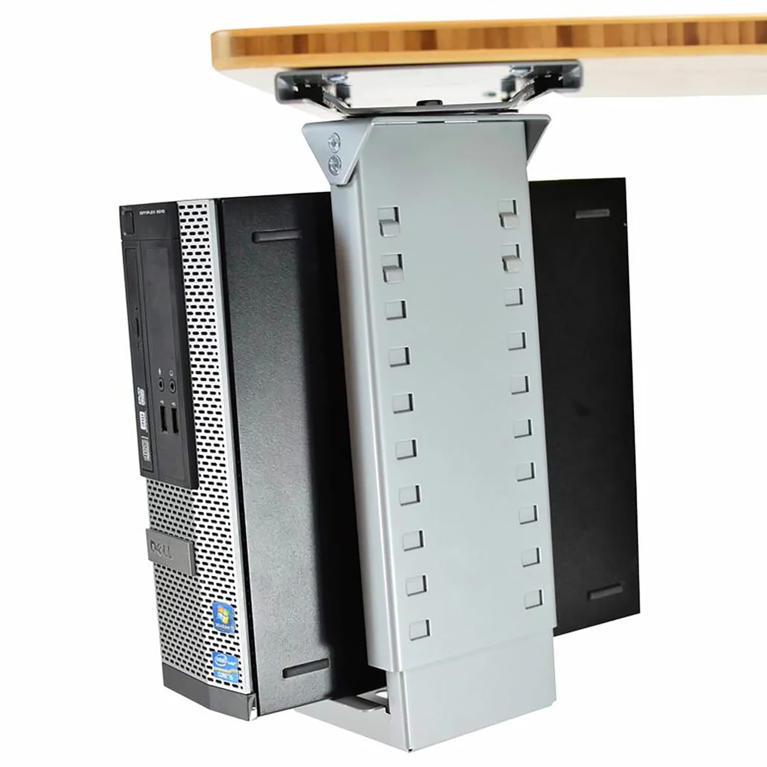 Uncaged Ergonomics CPU2 Under-Desk Steel CPU Holder