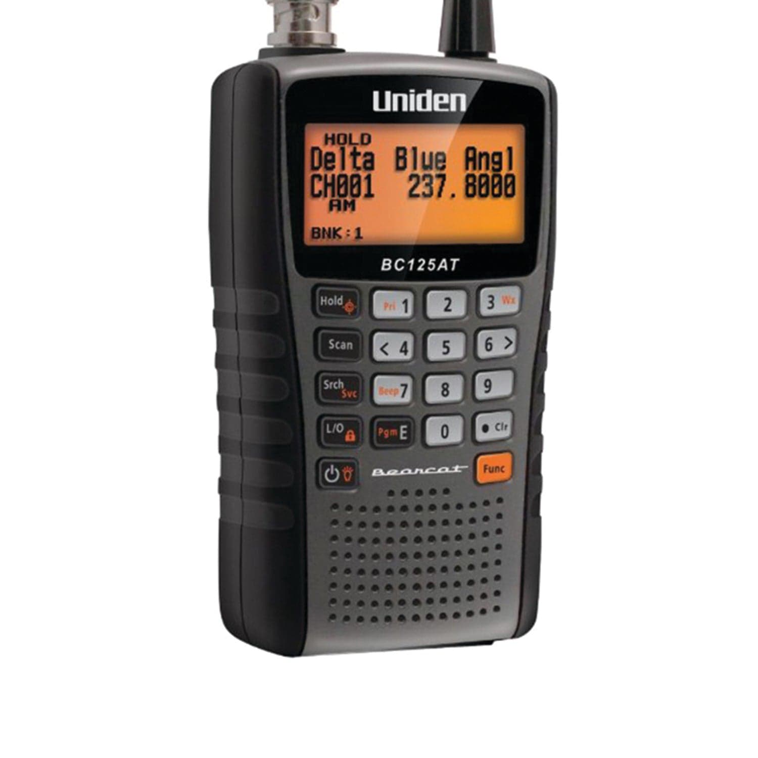 Uniden Bearcat Compact Handheld Analog Scanner, BC125AT