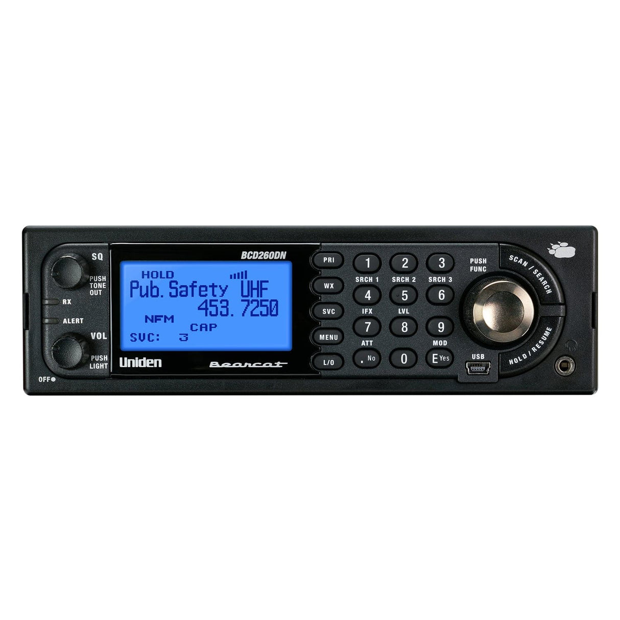 Uniden Bearcat Base/Mobile Digital Scanner, BCD260DN