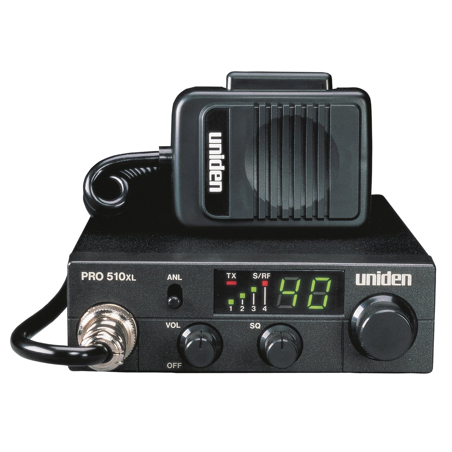 Uniden Professional Series 40-Channel Compact CB Radio, PRO510XL