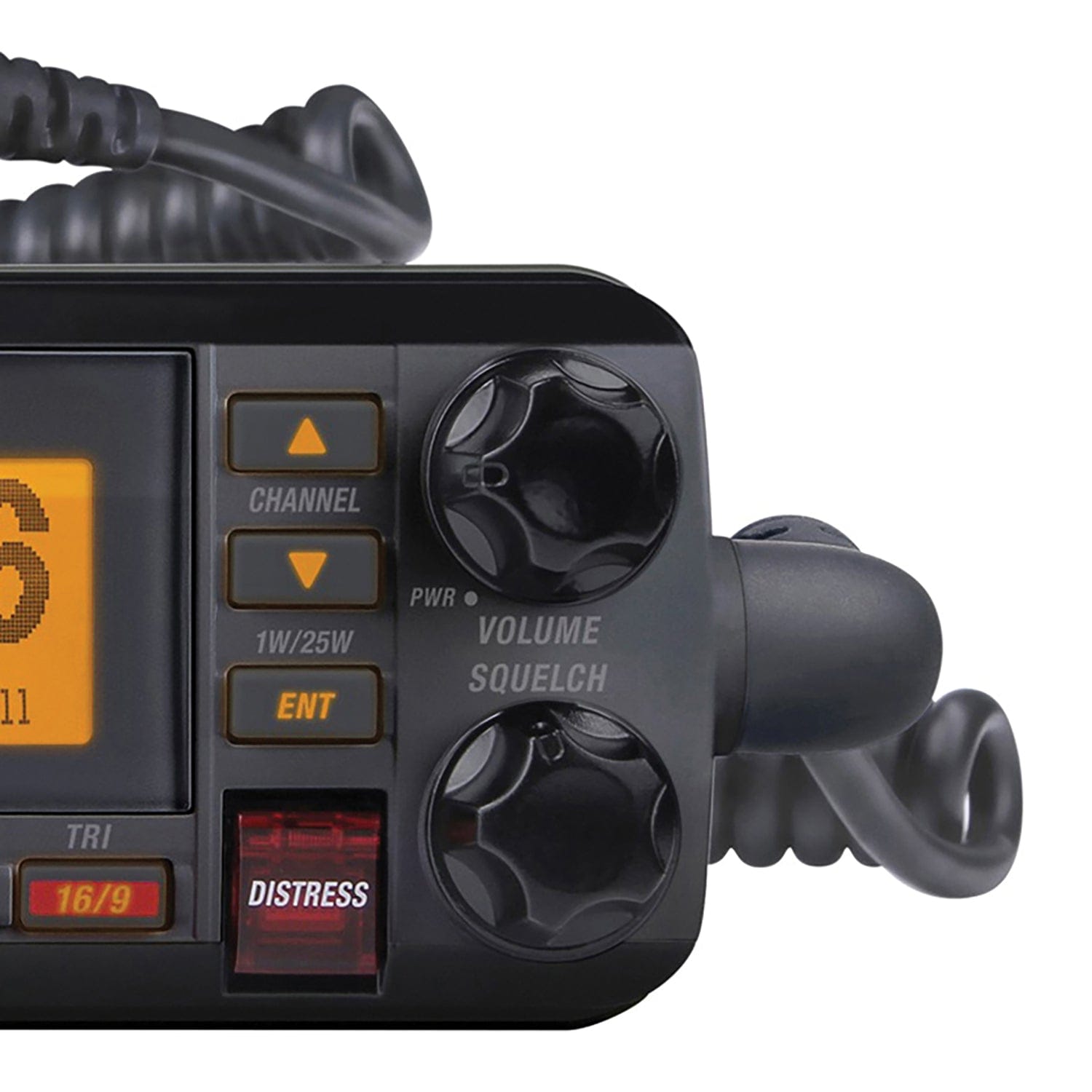 Uniden 25-Watt Fixed-Mount VHF Marine Radio with DSC, UM385, Black