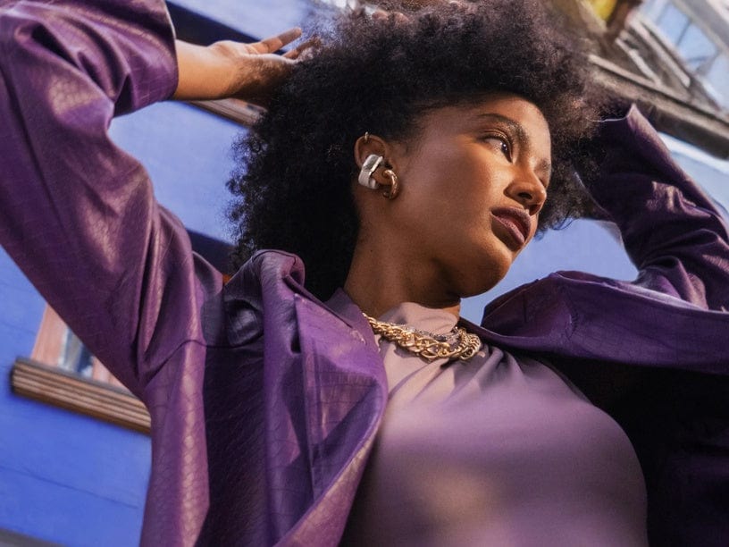 Bose Ultra Open-Ear True Wireless Bluetooth Open Earbuds, White - Certified Refurbished