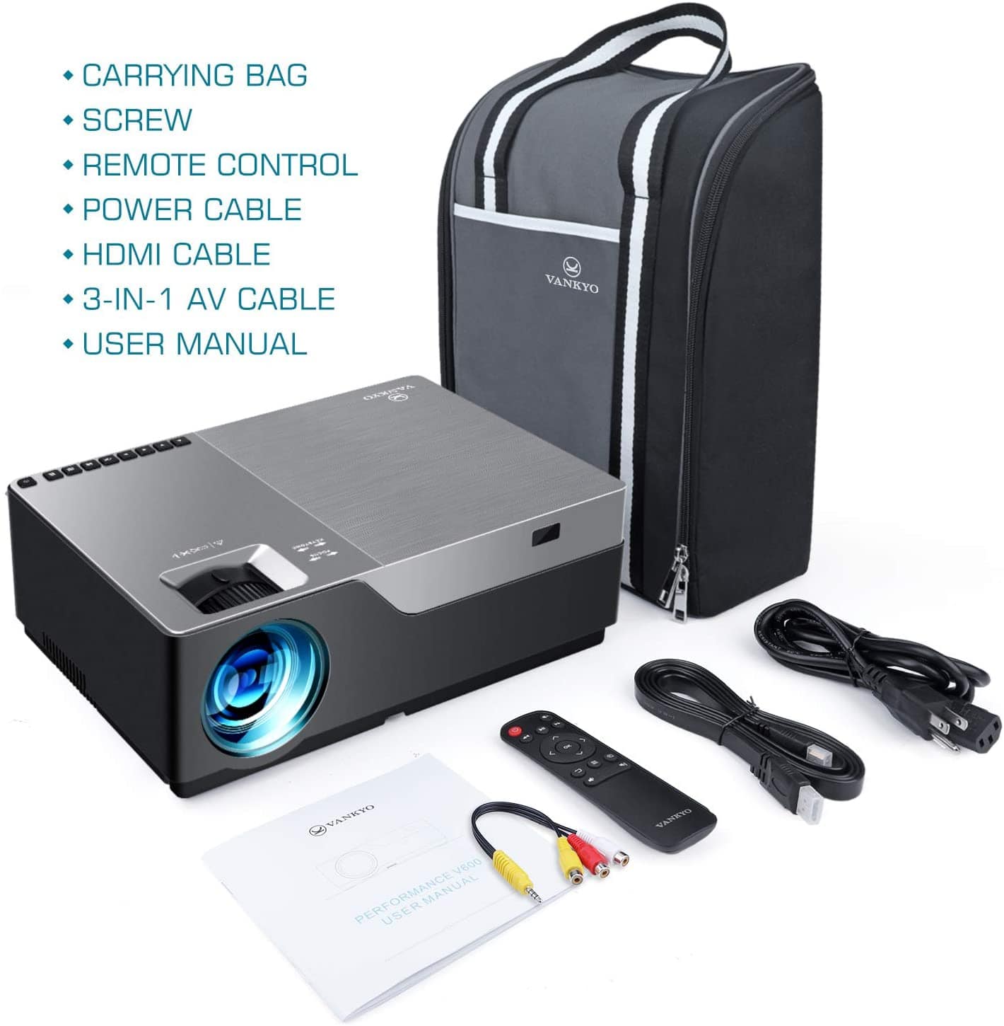 VANKYO Performance Native 1080P LED Projector