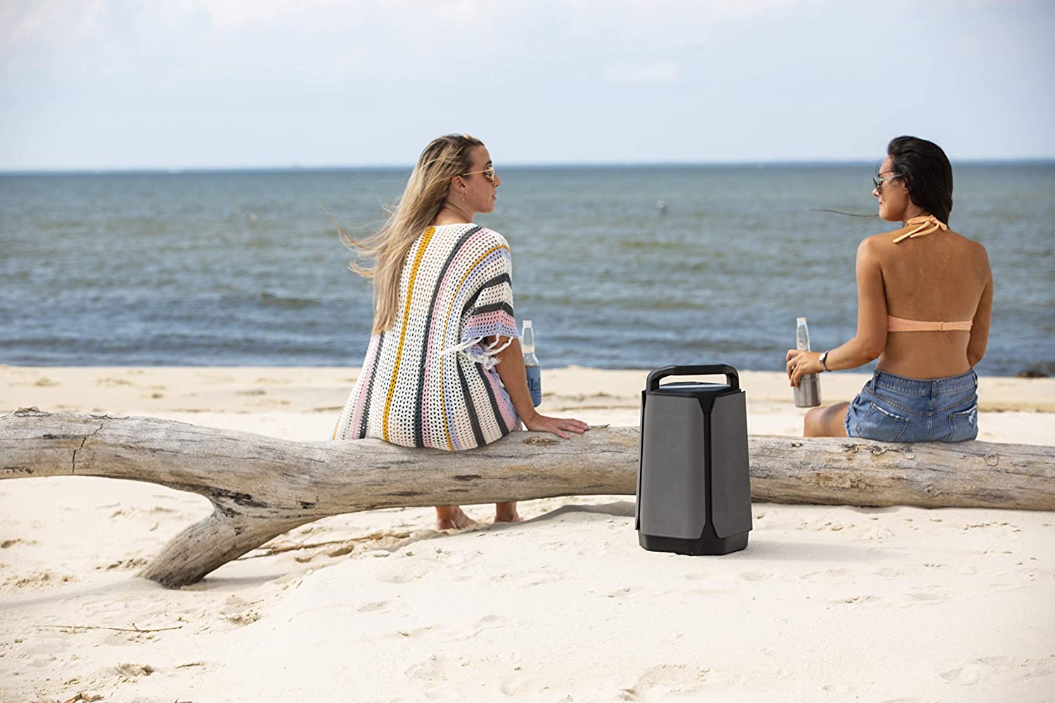 Soundcast Waterproof Portable Bluetooth Speaker ,Gray/Black