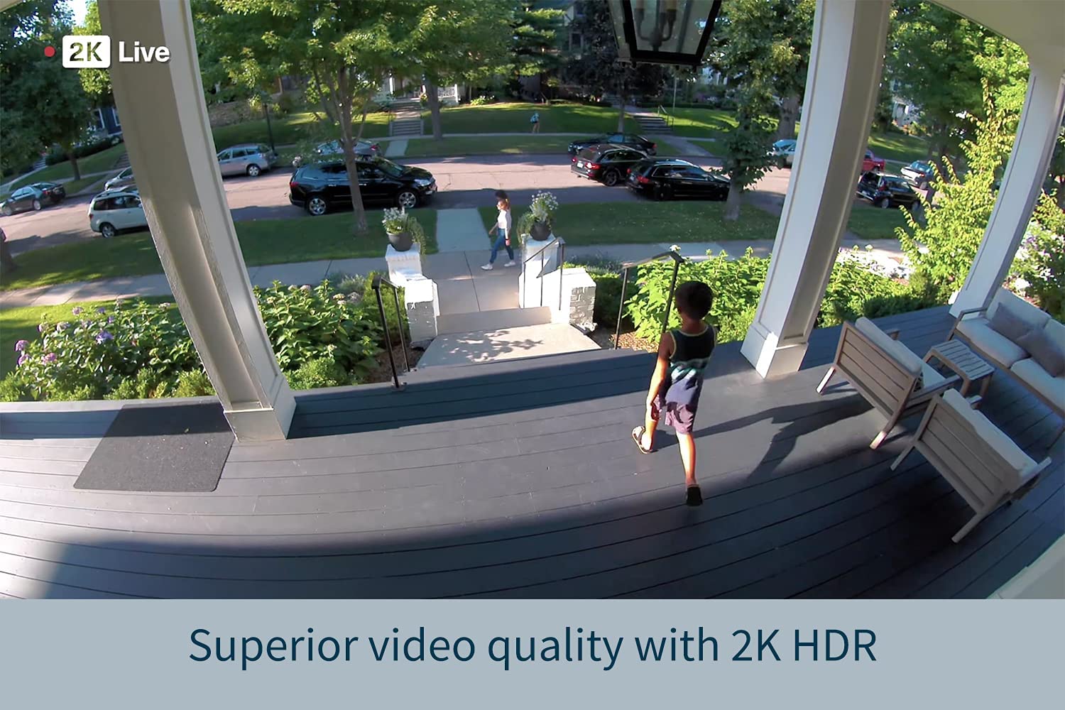 Arlo Pro 4 Spotlight Security & Surveillance Camera, 3-Pack, White - Certified Refurbished