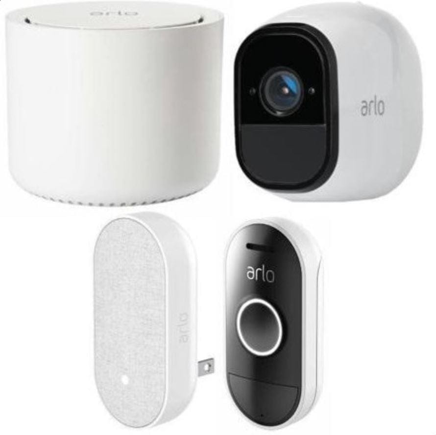 Arlo Pro HD Camera Plus Audio Doorbell & Chime