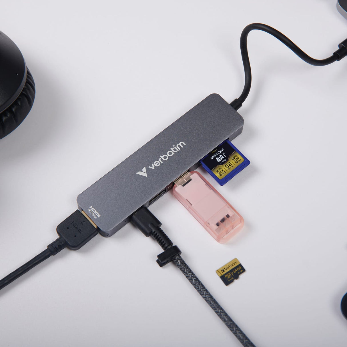 Verbatim USB-C Essentials 6-Port Hub, 32156