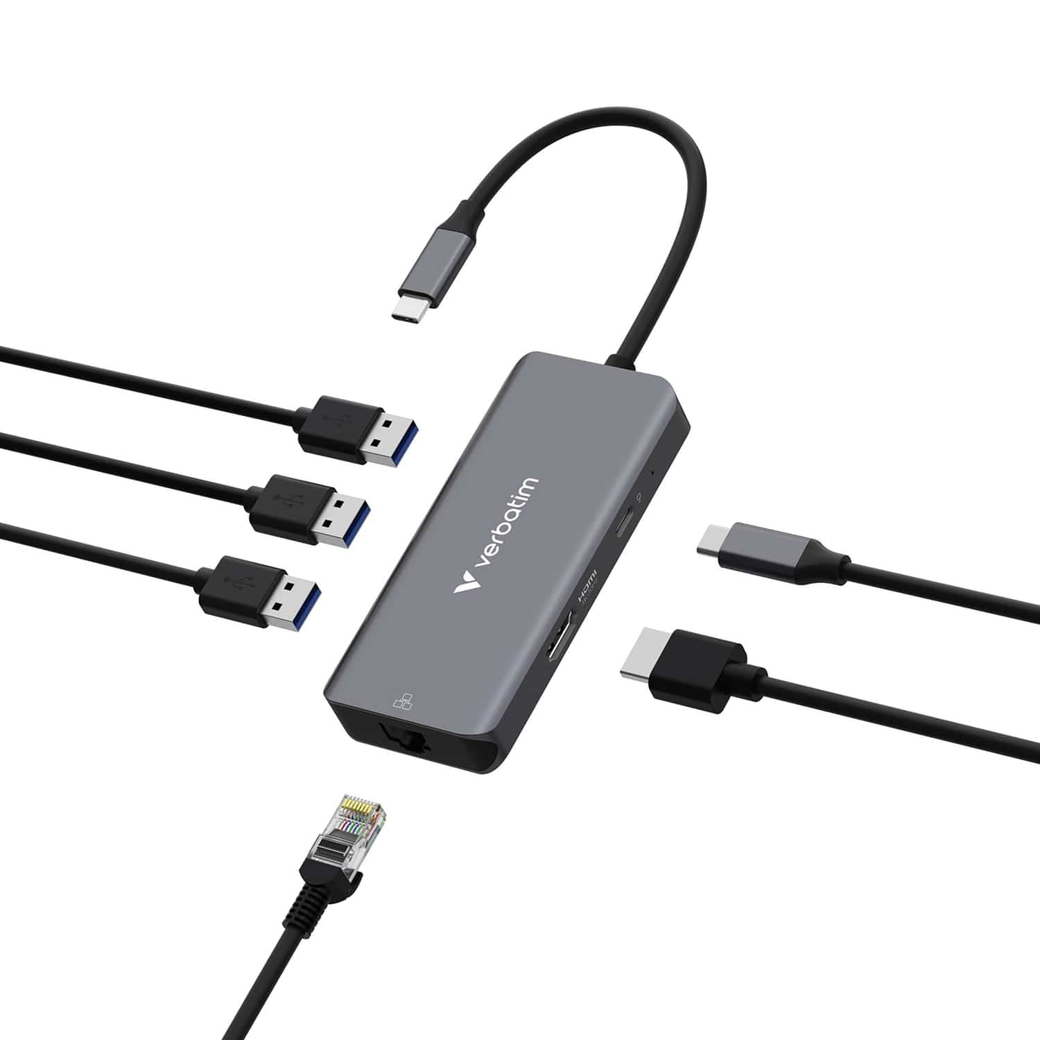 Verbatim USB-C Essentials 6-Port Hub, 32157