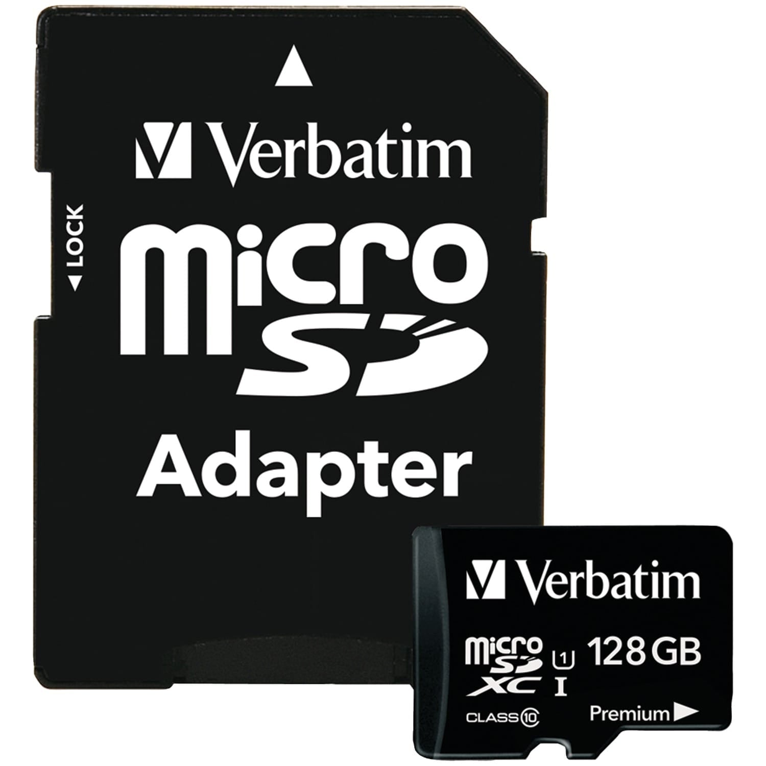 Verbatim 128 GB Premium microSDXC Card with Adapter
