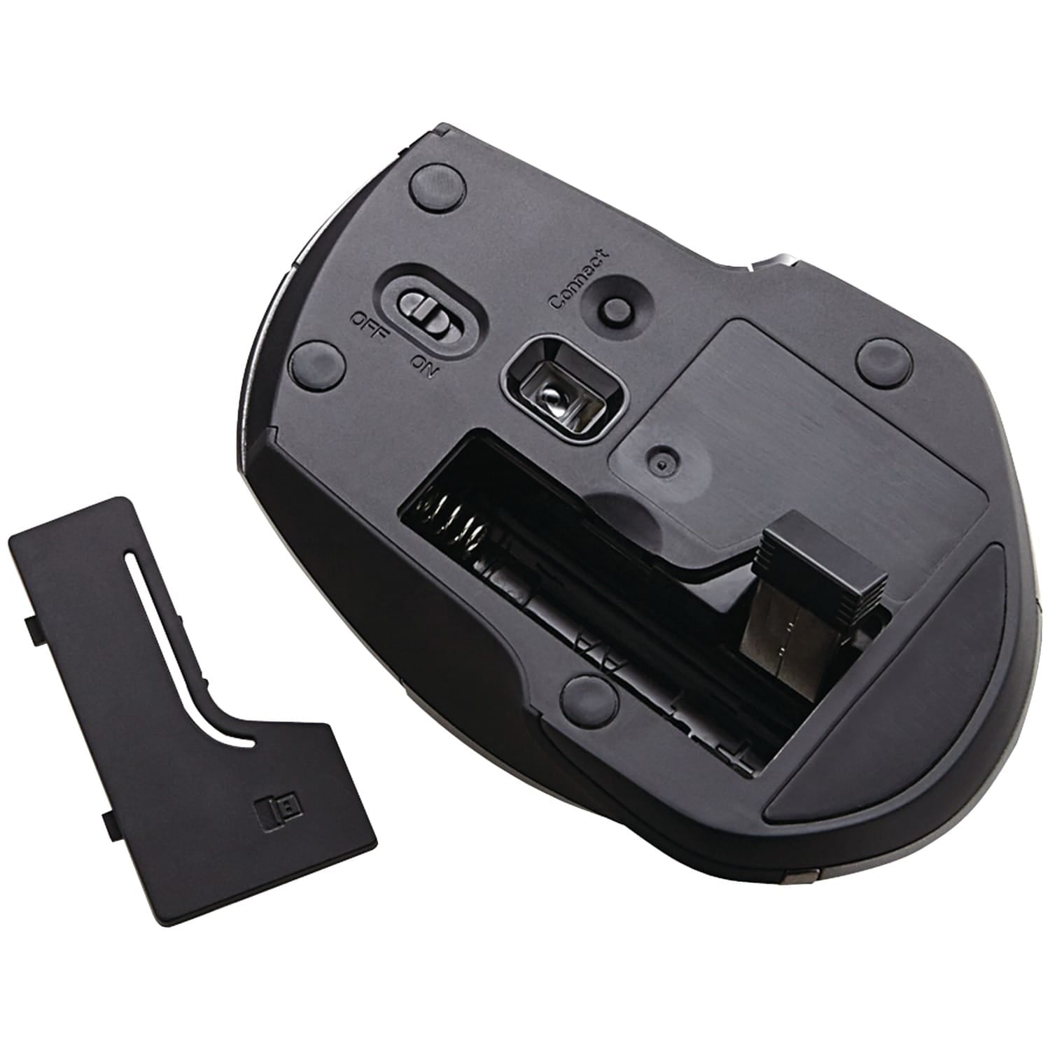 Verbatim Cordless Blue-LED Deluxe Notebook Mouse, Ergonomic, 6 Buttons, 2.4 GHz, Graphite