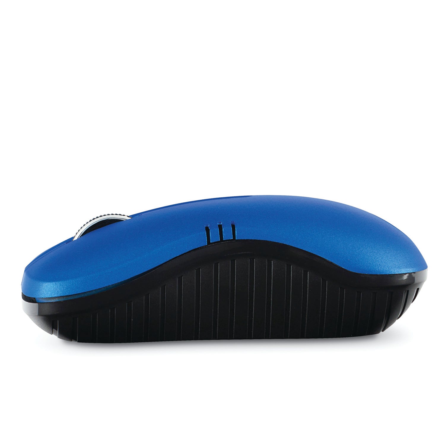 Verbatim Commuter Series Cordless Optical Computer Mouse, 3 Buttons, 2.4 GHz, Matte Blue