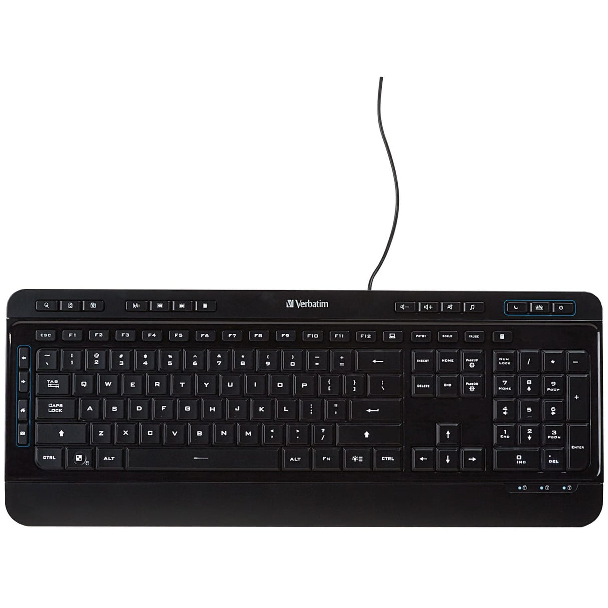 Verbatim Illuminated Wired Keyboard