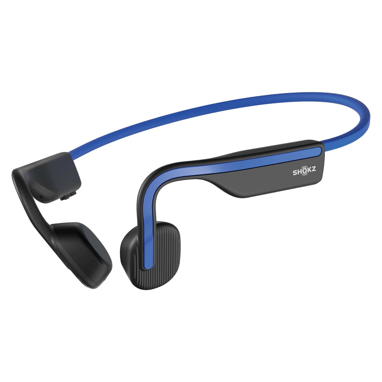 Shokz OpenMove Bone-Conduction Open-Ear Lifestyle Headphones with Microphones, Blue