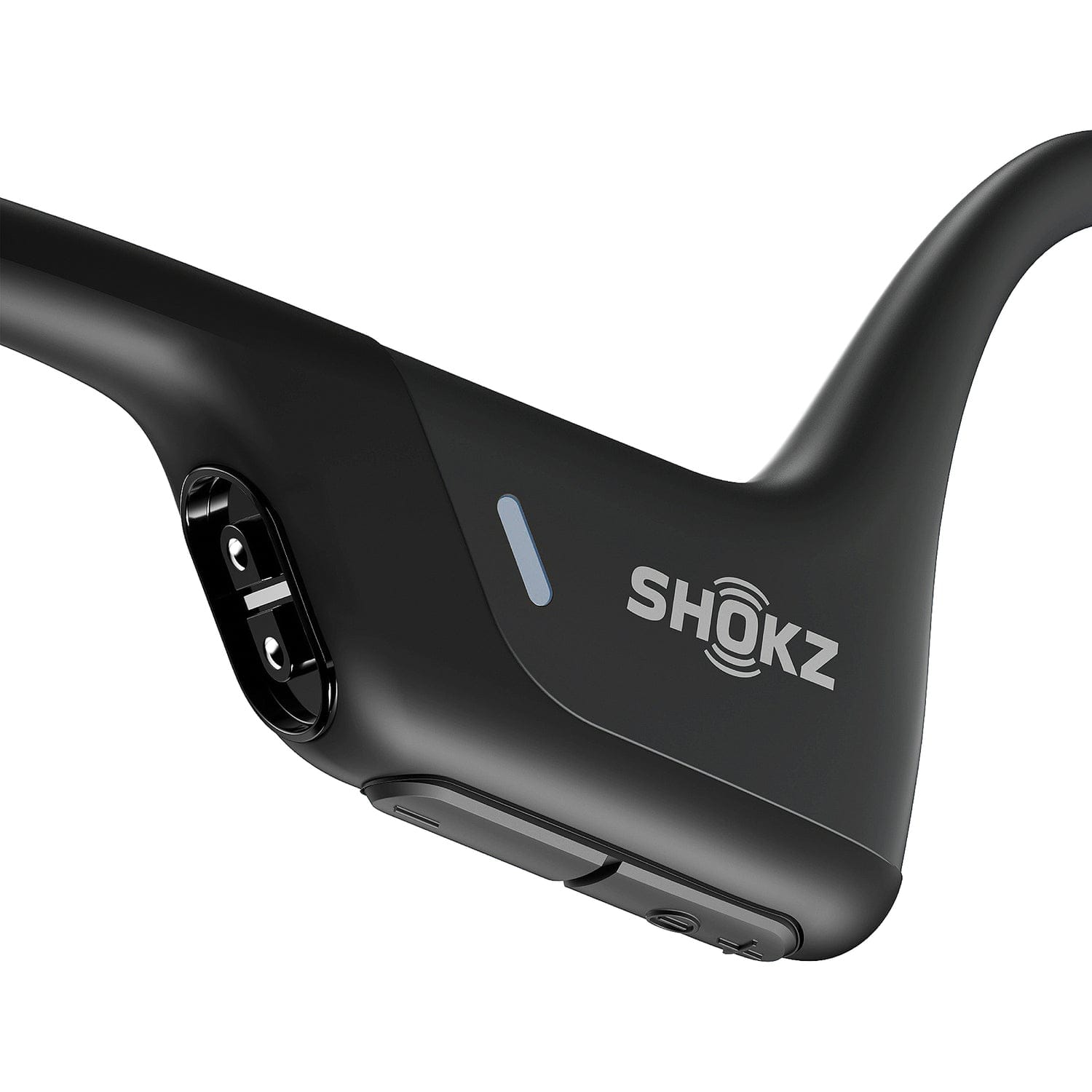 Shokz OpenRun Pro Premium Bone-Conduction Open-Ear Sport Headphones with Microphones, Black