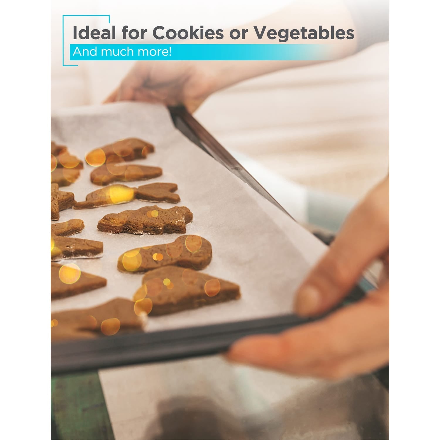 Black+Decker 3-Piece Carbon Steel Baking Sheet Set