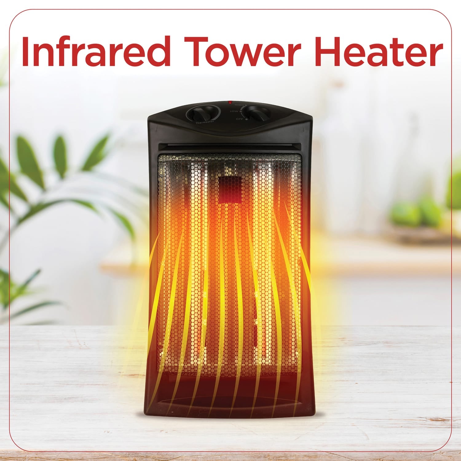 Black+Decker 1500-Watt-Max Infrared Quartz Tower Heater
