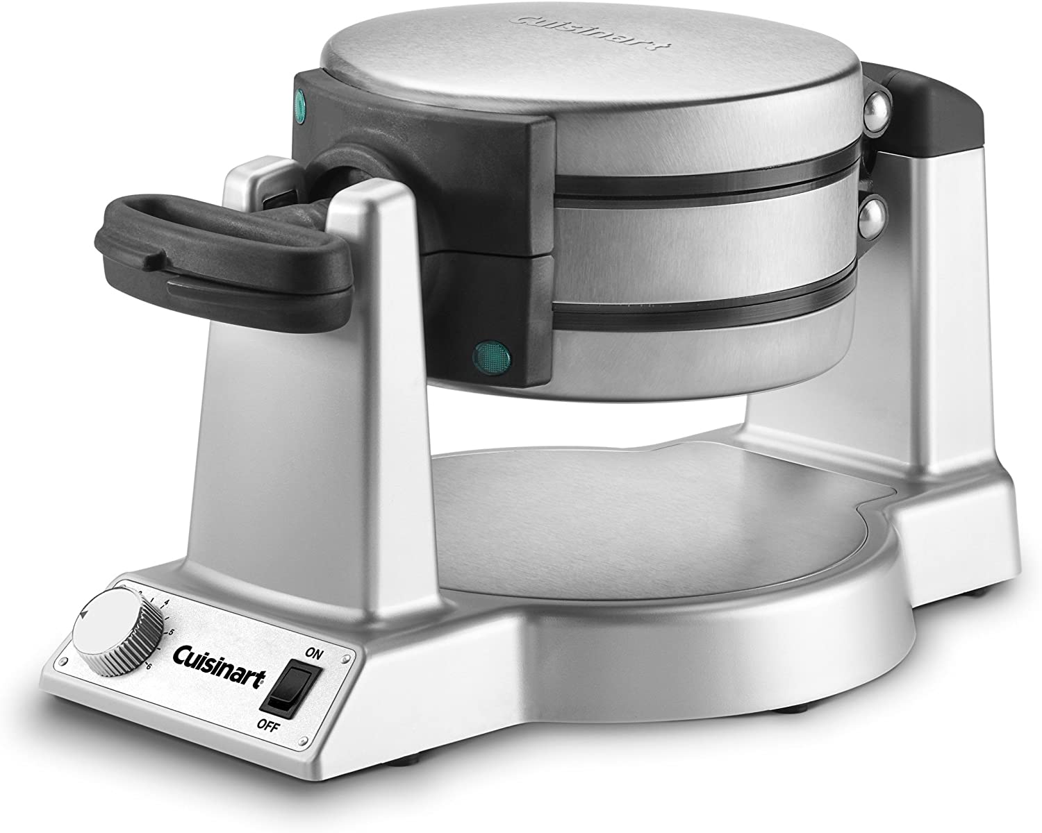Cuisinart Double Belgian Waffle Maker, Stainless Steel - Certified Refurbished
