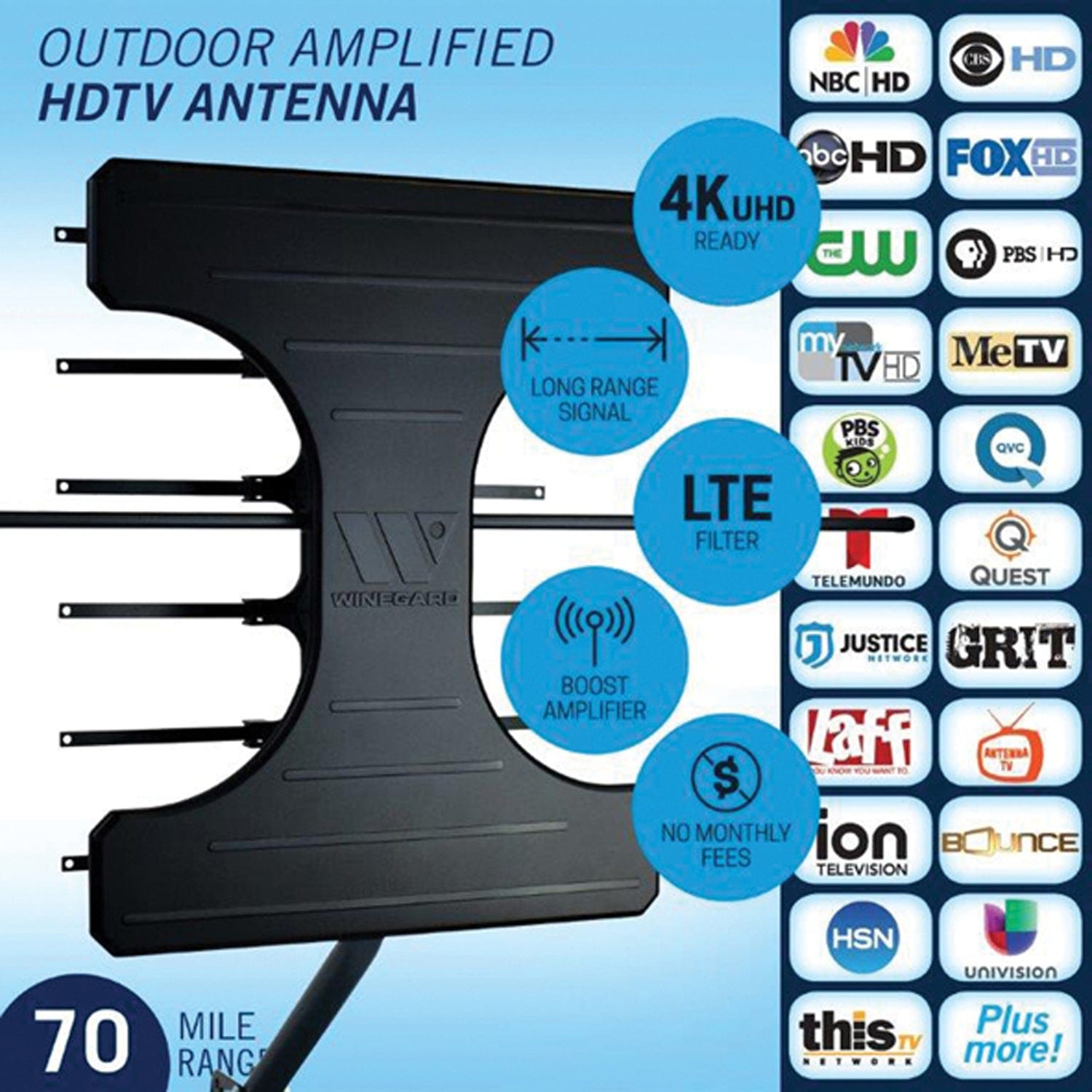 Winegard Elite 7550 VHF/UHF Outdoor Antenna