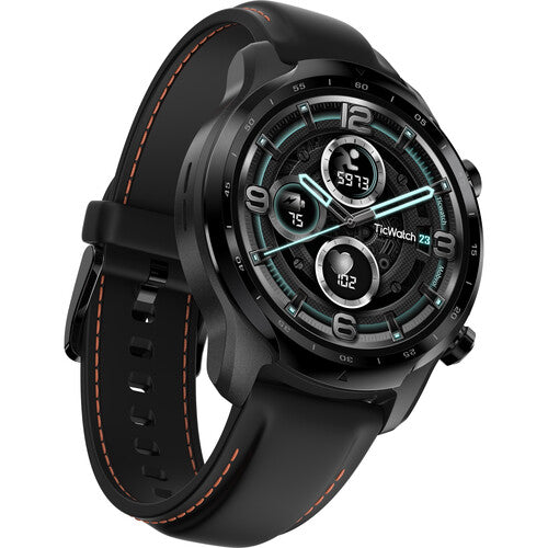 Ticwatch WH12018 Pro 3 GPS Smart IP68 Waterproof Men's Wear Watch Black
