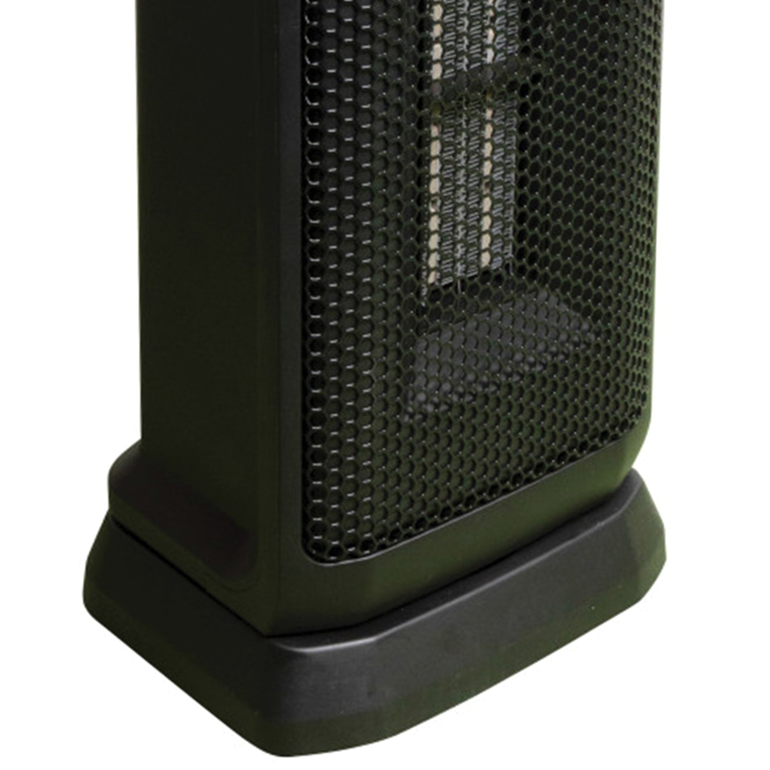 Comfort Glow CEH625 1500-Watt-Max Portable Oscillating Ceramic Fan Tower Heater with Thermostat, Black