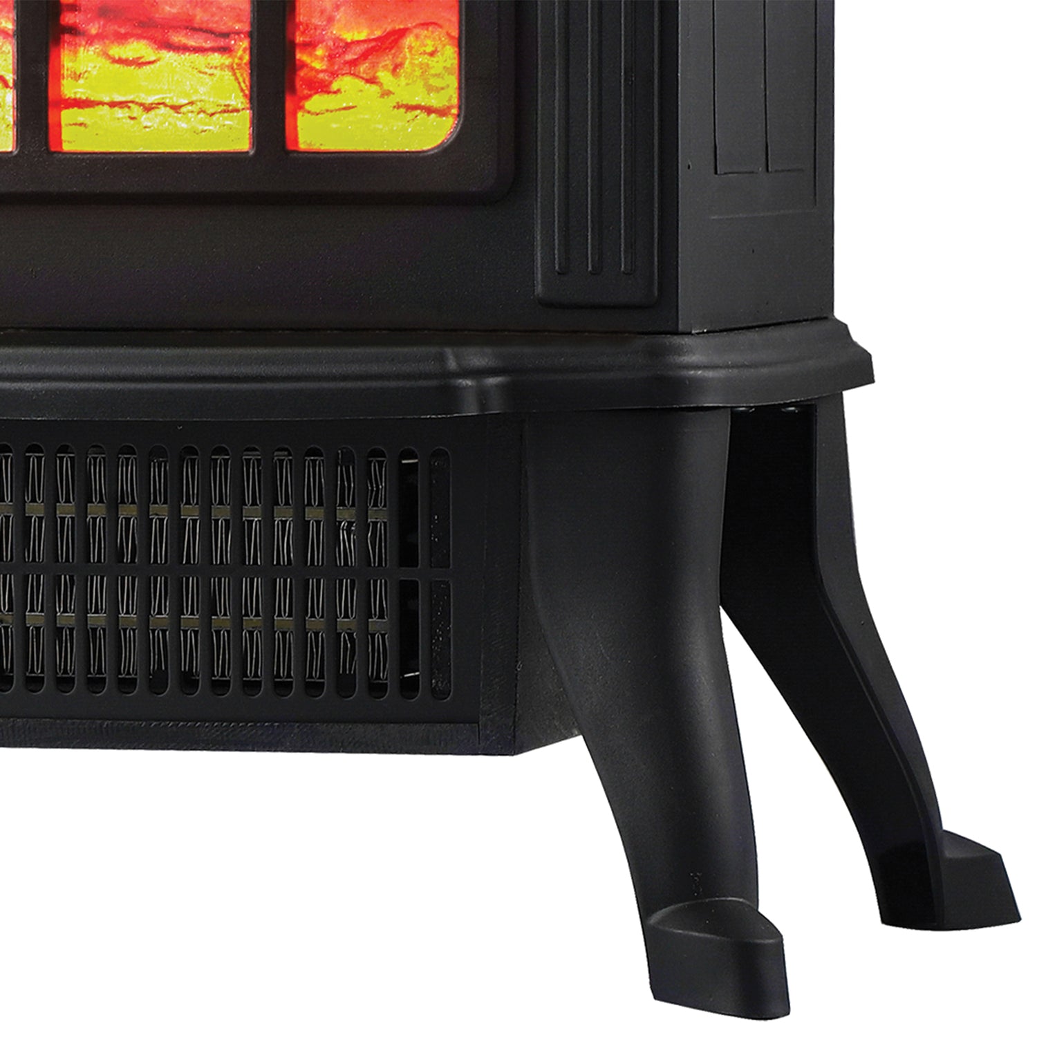 Comfort Glow ES4195 The Sanford 1500-Watt-Max Freestanding Electric Stove with Real Flame Look